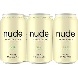 Nude - Tequila Soda Lime 6 Pack