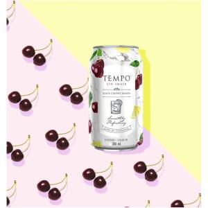 Tempo - Gin Smash Black Cherry Lemon 6 Pack