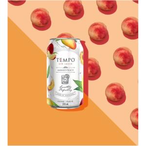 Tempo - <em>Gin Smash Mango Peach 6 Pack</em>
