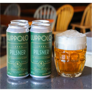 Luppolo Brewing - <em>Láska 12° Czech-Style Pilsner Single Tall Can</em>