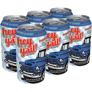 Hey Y'All - <em>Blueberry Hard Iced Tea 6 Pack</em>