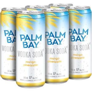 Palm Bay - Vodka Soda Mango Pineapple 6 Pack