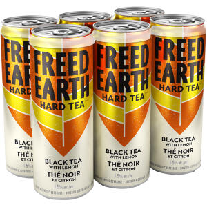 Freed Earth - <em>Black Tea with Lemon 6 Pack</em>