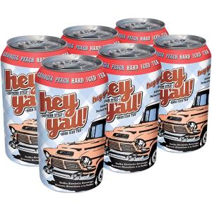 Hey Y'All - <em>Georgia Peach Hard Iced Tea 6 Pack</em>