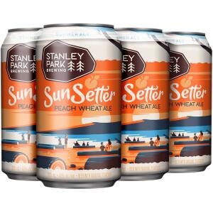 Stanley Park Brewing - <em>SunSetter Peach Wheat Ale 6 Pack</em>