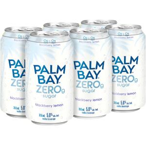 Palm Bay - ZEROg Blackberry Lemon 6 Pack