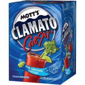 Mott's Clamato Caesar - <em>Original 4 Pack</em>