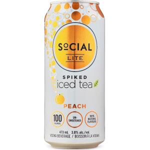 Social Lite - <em>Vodka & Peach Iced Tea Single Tall Can</em>