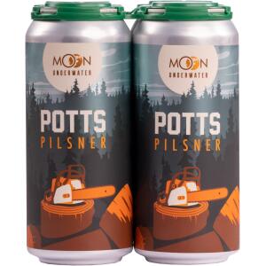 Moon Under Water - <em>Potts Pilsner 4 Pack</em>