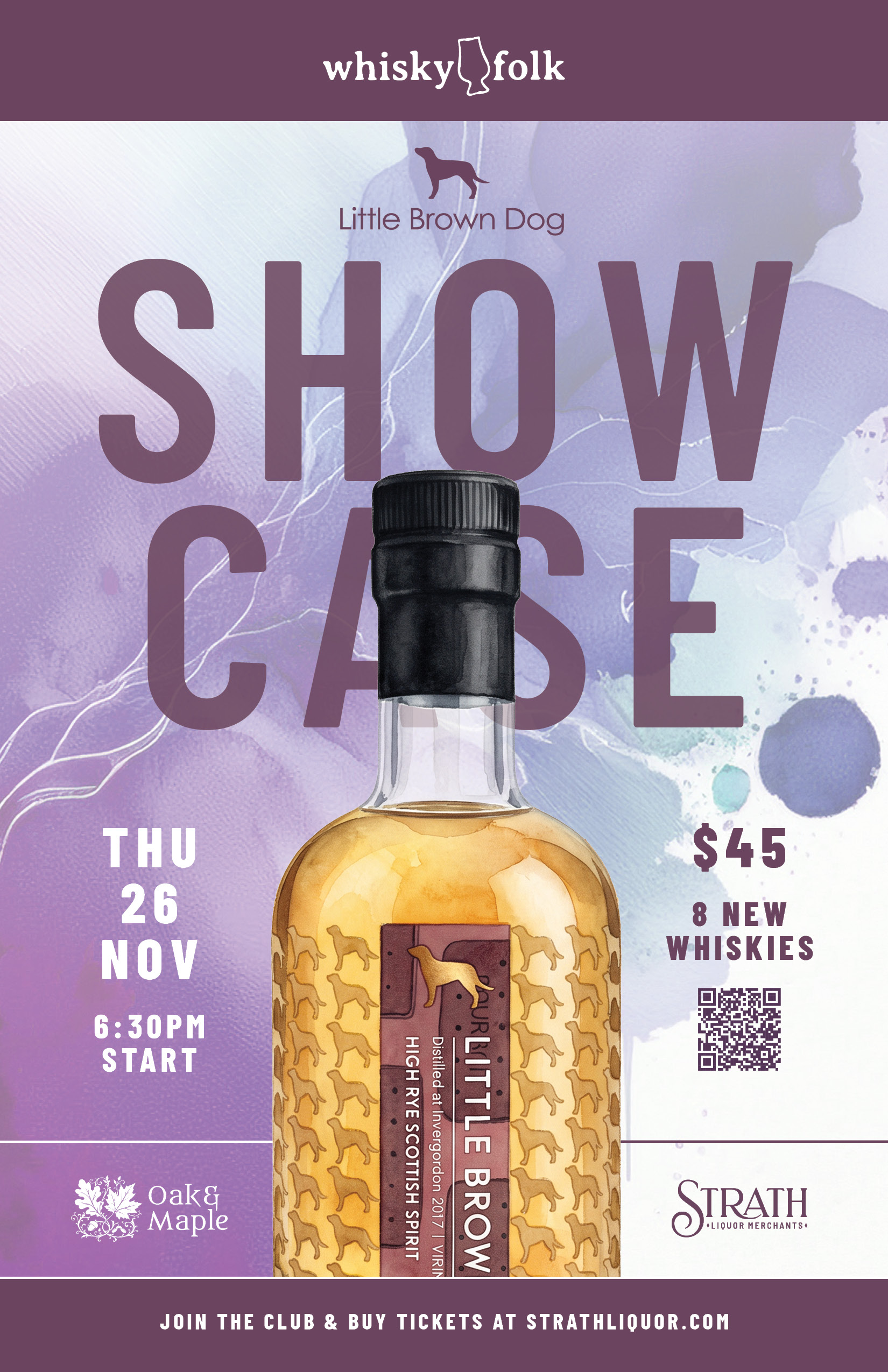 Little Brown Dog Showcase – Thursday November 26 at 6:30pm